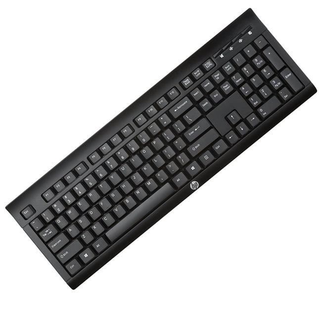 HP Wireless K2500 Black Keyboard - Brainy