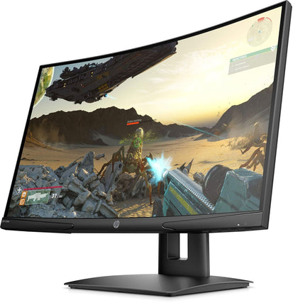 HP X24c 23.6" FHD Curved Gaming Monitor - Brainy