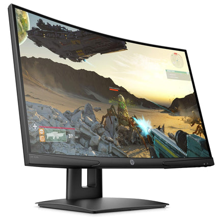 HP X24c 23.6" FHD Curved Gaming Monitor - Brainy