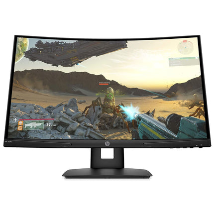 HP X24c 23.6" FHD Curved Gaming Monitor - Brainy