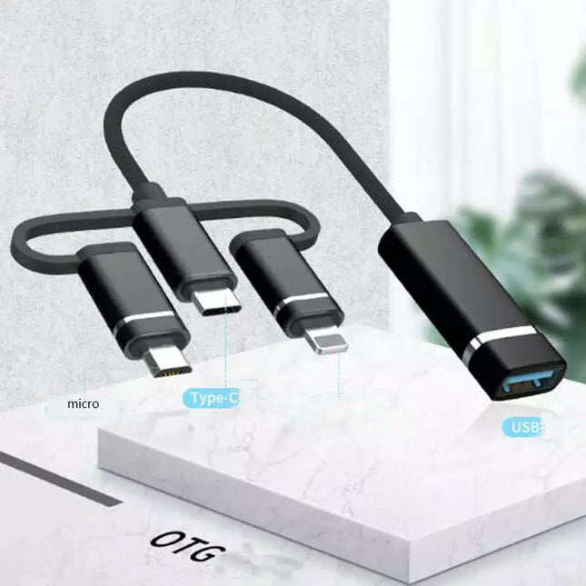 Multi-device support with Original OTG 3 in 1 USB