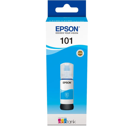 INK CART EPSON 101 Cyan for L4150, L4160, L6160, L6170, L6176, L6190 - 70ml - C13T03V24A - Brainy