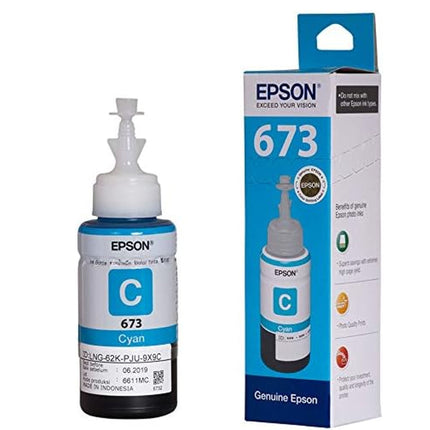 INK CART EPSON T6735 Light Cyan for L800, L805, L810, L850, L1800 - 70ml - C13T673598 - Brainy