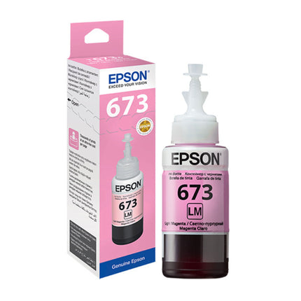 INK CART EPSON T6736 Light Magenta for L800, L805, L810, L850, L1800 - 70ml - C13T673698 - Brainy