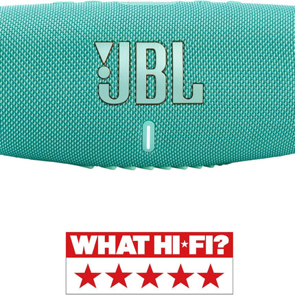 JBL Charge 5 Deep Bass Sound Green