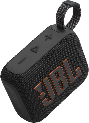 JBL GO4 Black Portable Bluetooth Speaker, 1 year warranty