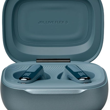Original JBL Live Flex 3 Earphones earbuds true noise cancellation Blue, 1 year warranty