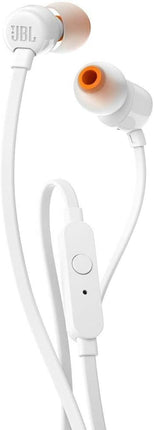 Original JBL T110 White Wired in-ear headphones white