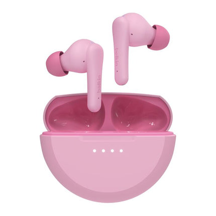 Original Belkin SoundForm Nano V2True Wireless Earbuds for Kids pink AUC011BTPK