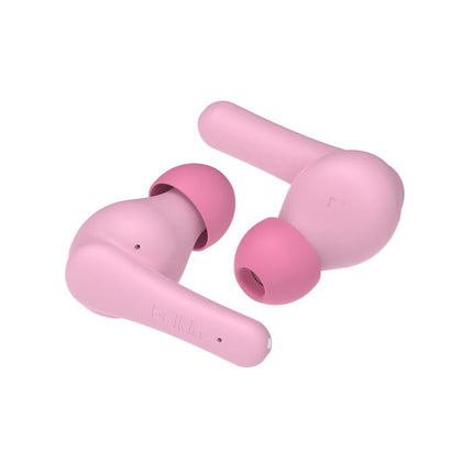 Original Belkin SoundForm Nano V2True Wireless Earbuds for Kids pink AUC011BTPK