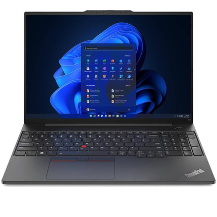 Lenovo ThinkPad E16 Gen 1, Intel Core i7 1355U, 8GB DDR4 3200, 512GB SSD M.2 2242 PCIe 4.0x4 NVMe Opal 2.0, 16" Laptop - Brainy