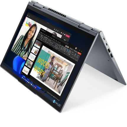 Lenovo ThinkPad X1 Yoga Gen 7, Intel Core i7 1255U, 16GB LPDDR5 5200 , 1TB SSD M.2 2280 PCIe 14" WUXGA Touch Screen Laptop - Brainy