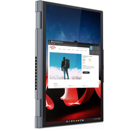 Lenovo ThinkPad X1 Yoga Gen 8, Intel Core i7 1355U, 16GB LPDDR5 6400 , 1TB SSD M.2 2280 PCIe 14" WUXGA Touch Screen 21HQ006CUE Laptop - Brainy