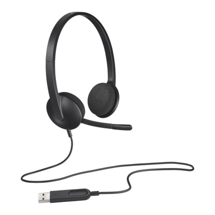 Logitech H340 USB Headset with Noise - Cancelling Mic - 981 - 000475 - Brainy