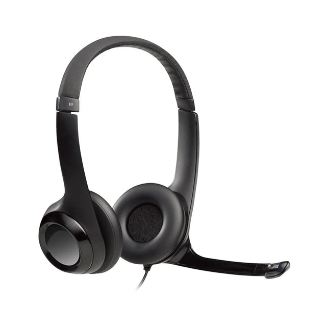 Logitech H390 USB Headset with Noise - Canceling Mic - 981 - 000406 - Brainy