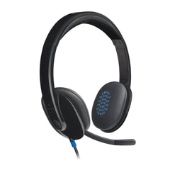 USB Headset with Noise-Canceling Mic- Brainy