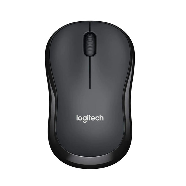 Charcoal Logitech M221 wireless mouse ergonomic