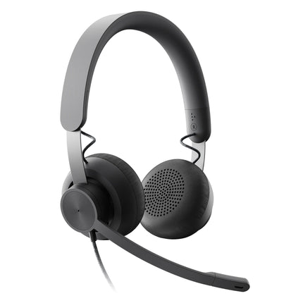 Logitech Zone Wired Headset with Noise - Cancelling Mic (UC version) - 981 - 000875 - Brainy