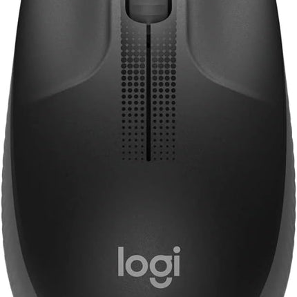 Compact wireless mouse in grey