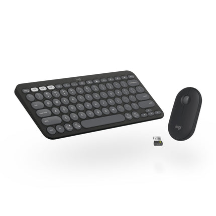 Bluetooth Keyboard and Mouse Combo Graphite
