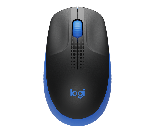 M190 mouse on white surface