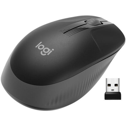 Wireless Logitech M190 Mouse Charcoal Color