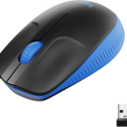 Logitech M191 blue wireless mouse
