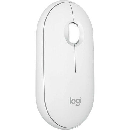 Bluetooth Mouse  Logitech Original M350S Pebble 2   Tonal white