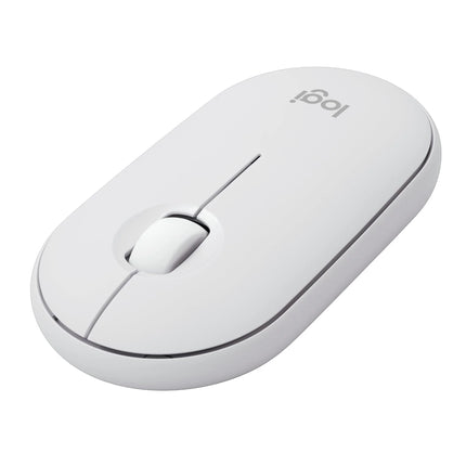 Bluetooth Mouse  Logitech Original M350S Pebble 2   Tonal white