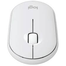Bluetooth Mouse  Logitech Original M350S Pebble 2   Tonal white