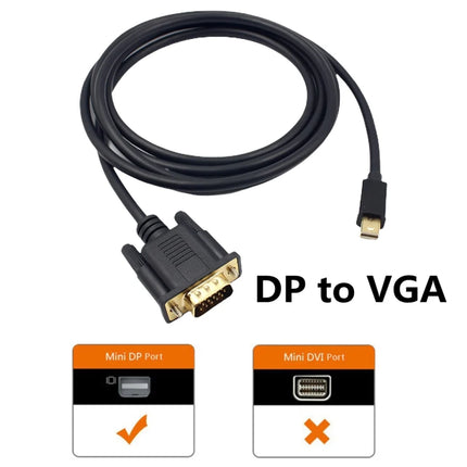 Durable Mini DP to VGA adapter for secure and long-lasting performance