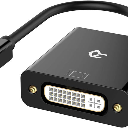 Plug and play Mini DisplayPort to DVI Converter
