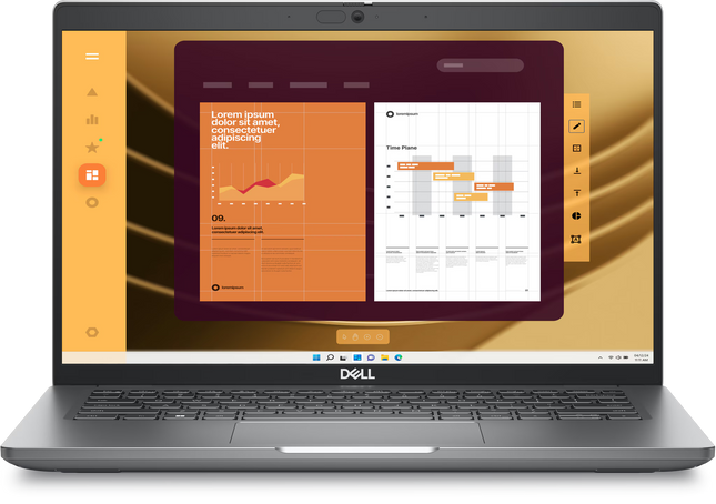 Dell latitude 5450  INTEL CORE ULTRA 7 155U, 16GB (2*8gb) DDR5 5600, 512GB M.2 2230 PCLE GEN 4 SSD, 14.0" FHD