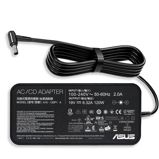 Original Asus 19V 6.32A 4.5*3.0mm 120W Charger - Brainy