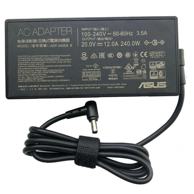 Original Asus 20V 12A 6.0*3.7mm 240W Charger - Brainy