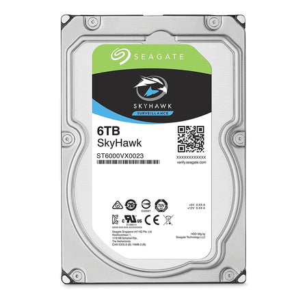 Seagate SkyHawk Hard Drive 6TB Surveillance - ST6000VX009 - Brainy