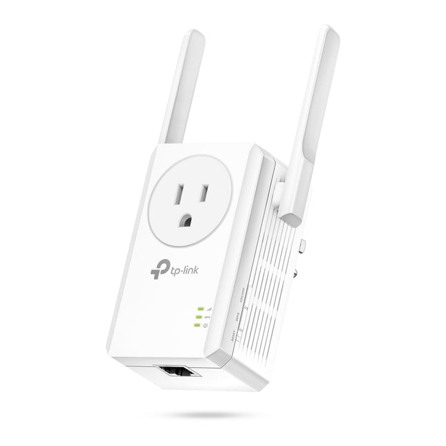 TP - Link 300Mbps Wi - Fi Range Extender with AC Passthrough - TL - WA860RE - Brainy