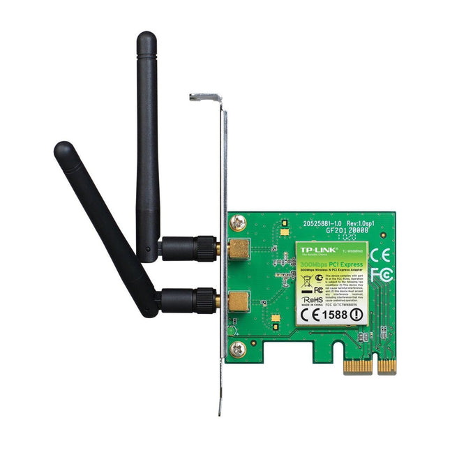 TP - Link 300Mbps Wireless N PCI Express Adapter - TL - WN881ND - Brainy