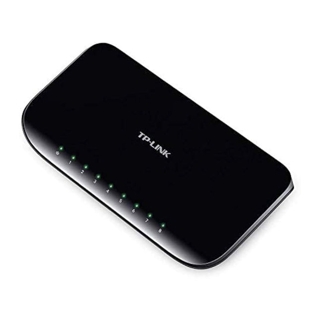 TP - Link 8 - Port 10/100/1000Mbps Gigabit Desktop Switch - TL - SG1008D - Brainy