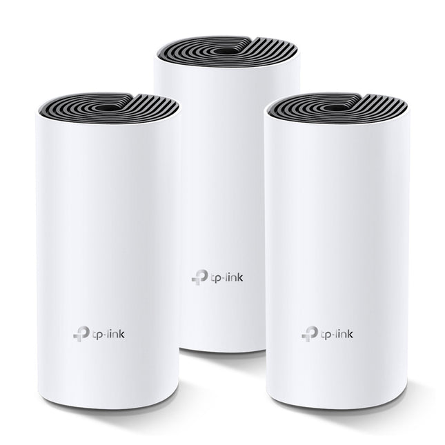 TP - Link Deco M4 AC1200 Whole Home Mesh Wi - Fi System (3 Pack) - TL - DECO M4 (3 - PACK) - Brainy