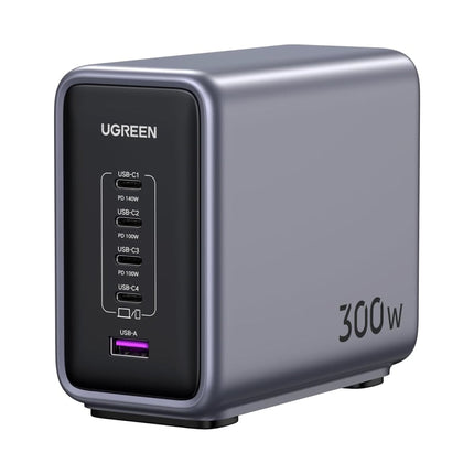 UGREEN Nexode 300W 5 - Port PD GaN Fast Charger UK - CD333 - Brainy