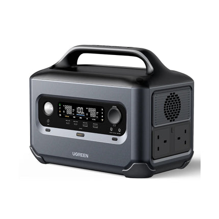 UGREEN PowerRoam Portable Power Station 680Wh | 600W UK - GS600 With Carrying Bag UG - 15236 - Brainy