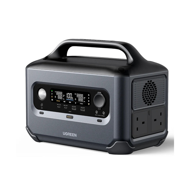 UGREEN PowerRoam Portable Power Station 680Wh | 600W UK - GS600 With Carrying Bag UG - 15236 - Brainy