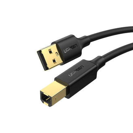 UGREEN USB 2.0 AM to BM Printer Cable 1.5m (Black) - US135 - Brainy