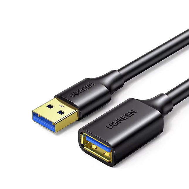 UGREEN USB 3.0 A Male To Female Extension Cable 3M Black - US129 - Brainy