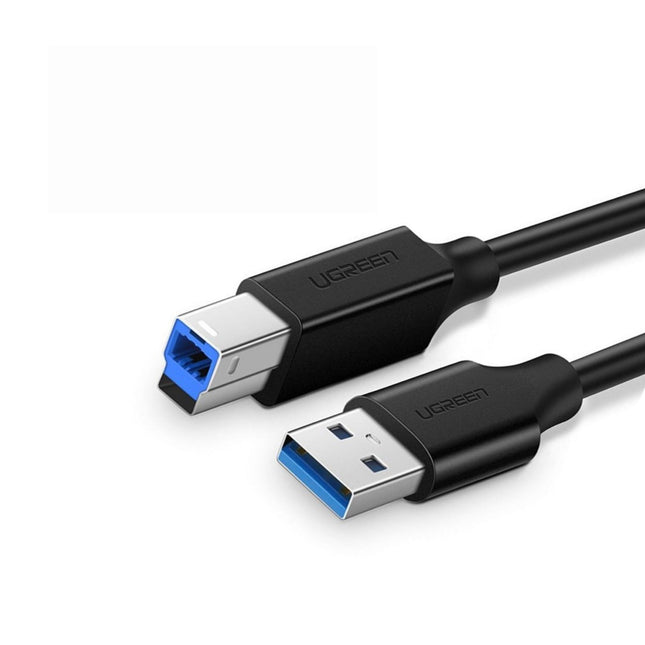 UGREEN USB 3.0 AM to BM Print Cable 2m Black - US210 - Brainy