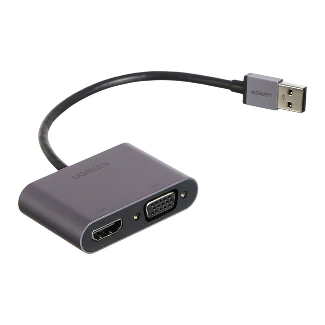UGREEN USB - A 3.0 to HDMI + VGA Converter - CM449 - Brainy