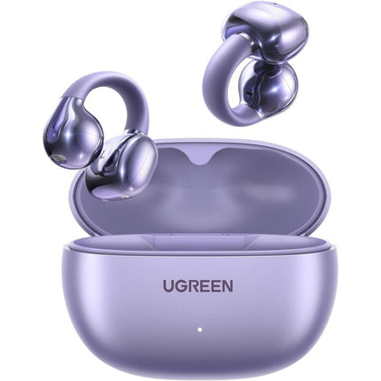 UGREEN WS209 HiTune S3 Open Ear True Wireless Bluetooth Earbuds Purple with ergonomic open ear design