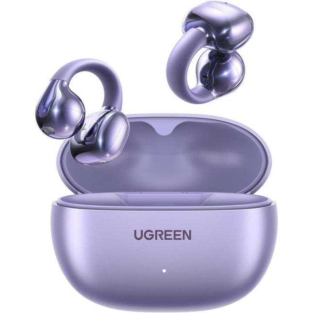 UGREEN WS209 HiTune S3 Open Ear True Wireless Bluetooth Earbuds Purple with ergonomic open ear design