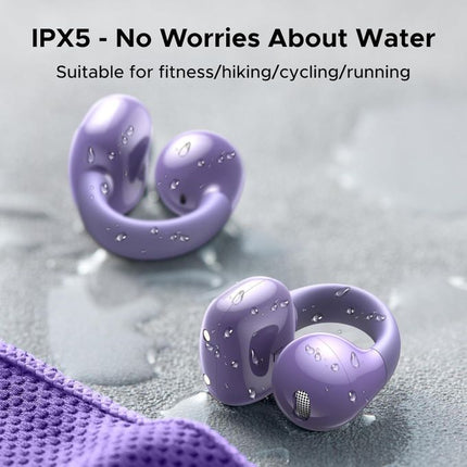UGREEN WS209 HiTune S3 true wireless Bluetooth earbuds with compact charging case in purple